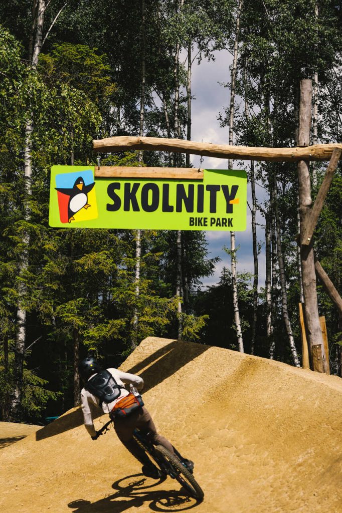 Obóz rowerowy w bike parku Wisła Skolnity dla dzieci i młodzieży