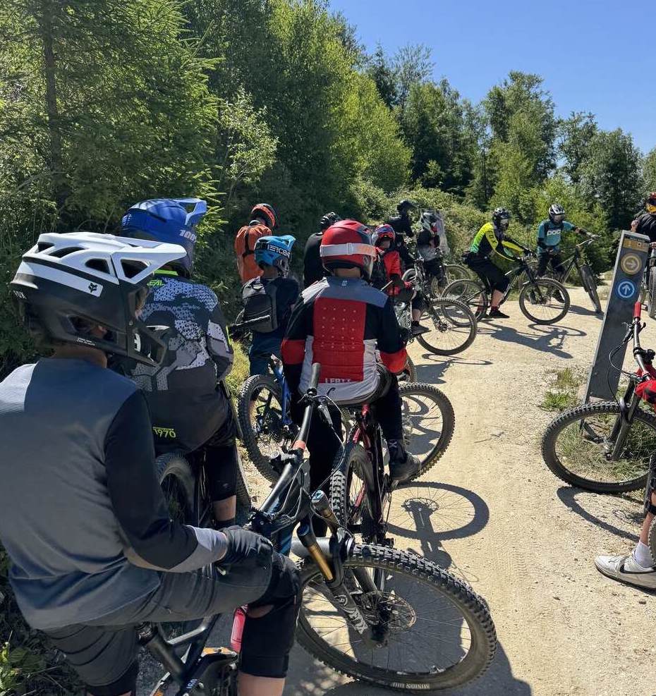 obóz młodzieżowy rowerowy w bike parkach Wisła Skolnity, Szczyrk i Złoty Groń