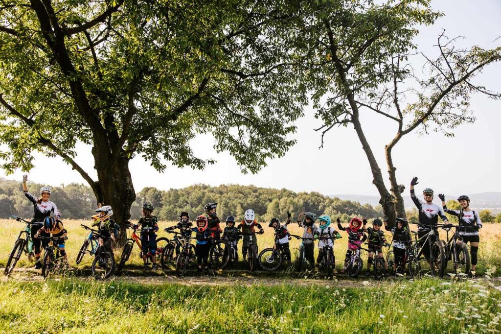 Klub rowerowy dla dzieci Young Riders w Krakowie